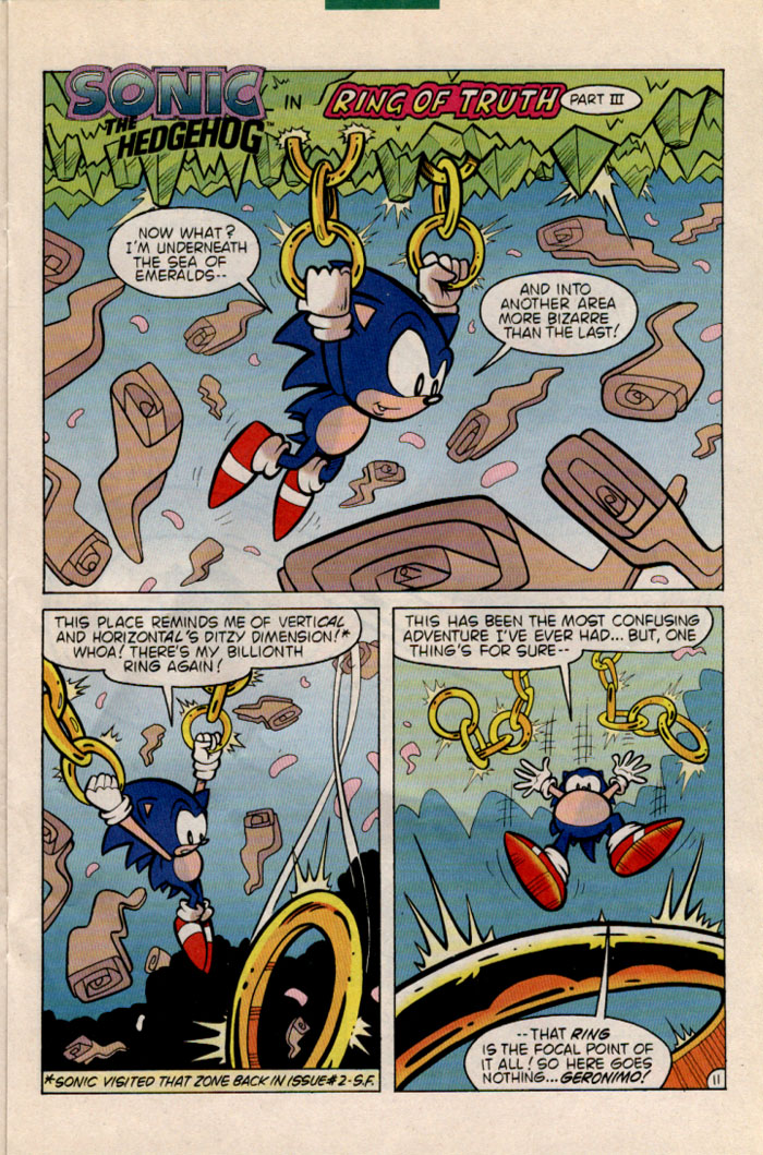 Sonic - Archie Adventure Series June 1996 Page 11